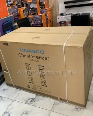 Fabulous Grey Nasco NAS-420 380-Liter, Single-Door Chest Freezer