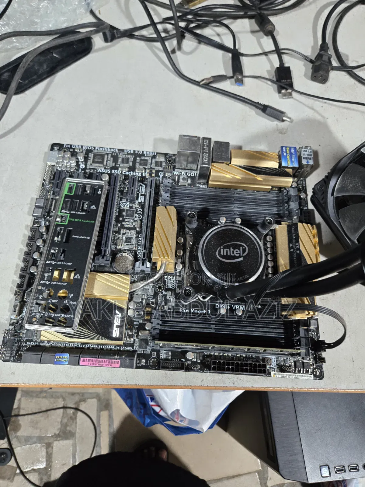 I7 Board and Processor Plus Single Radiator