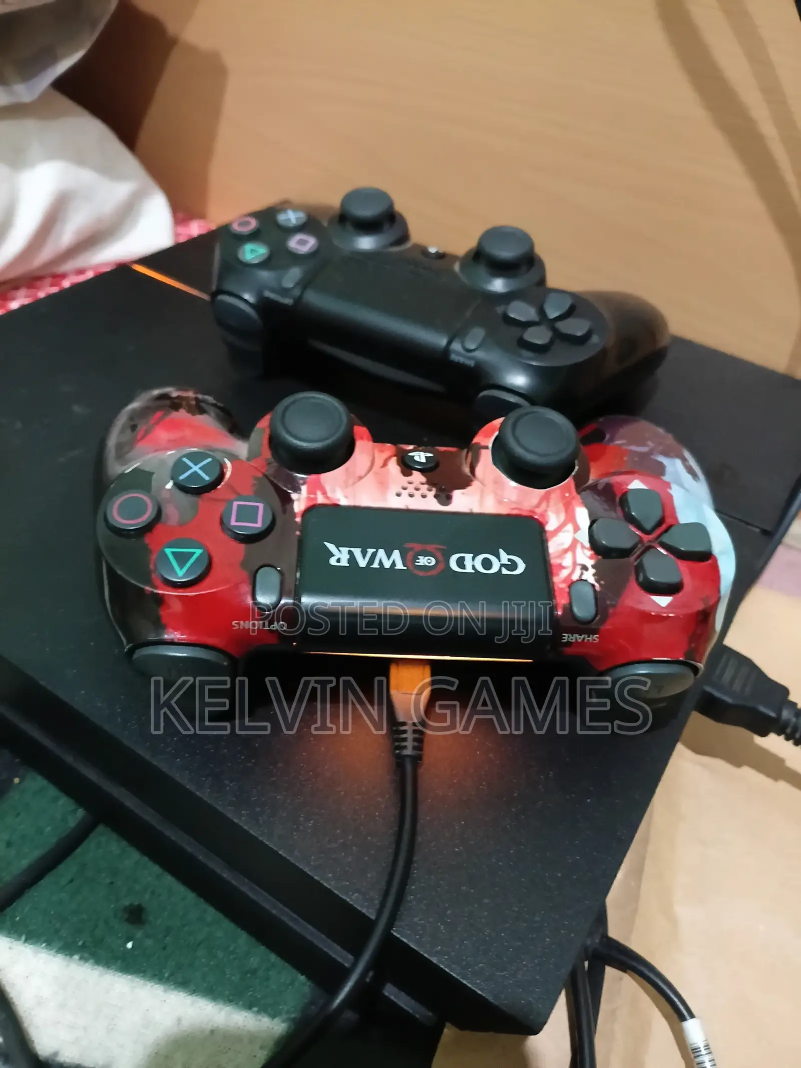 PS4 Standard 1TB With 2 Controllers and Games