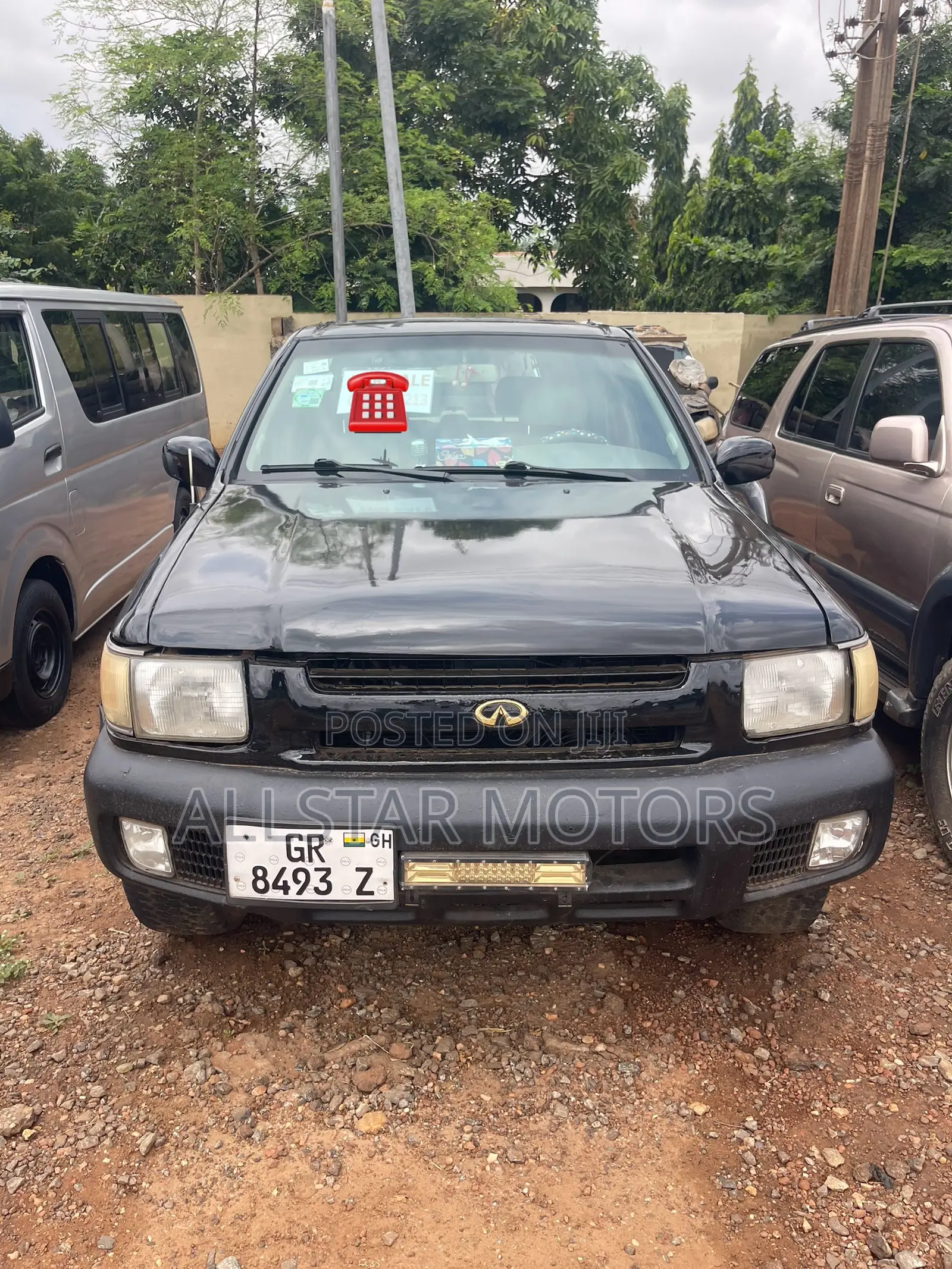 Infiniti QX4 2003 Black