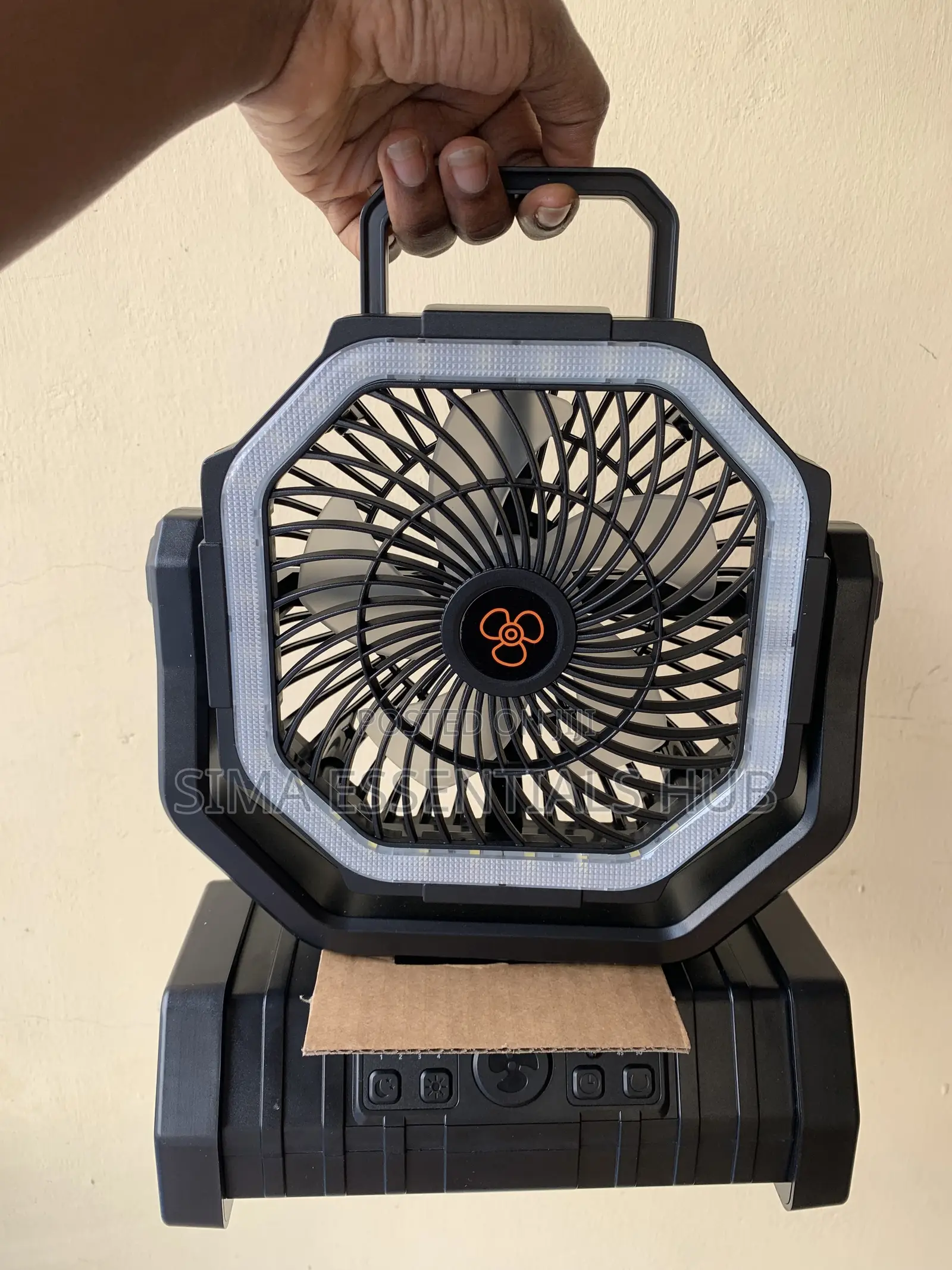 Oscillating Rechargeable Fan 20,000 Mah Battery
