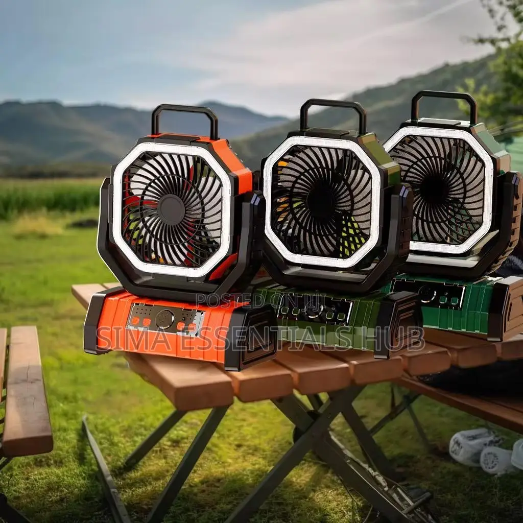 Oscillating Rechargeable Fan 20,000 Mah Battery