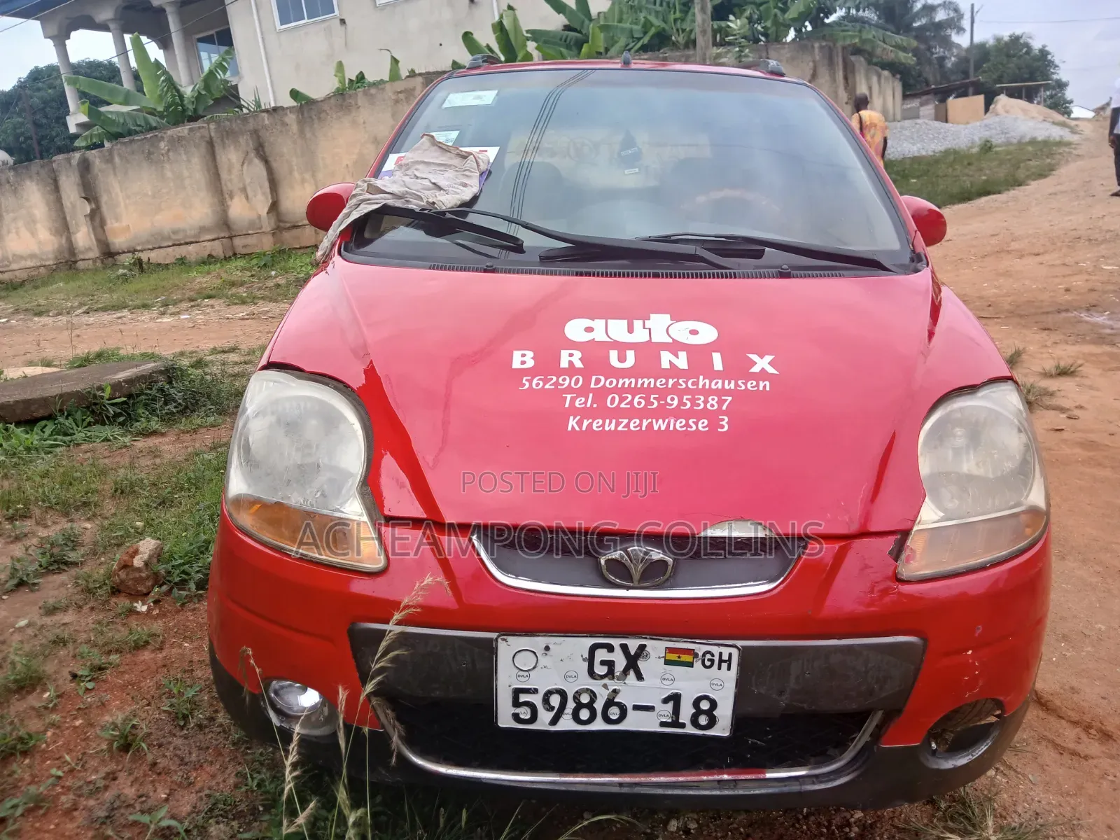 Daewoo Matiz 2009 Red