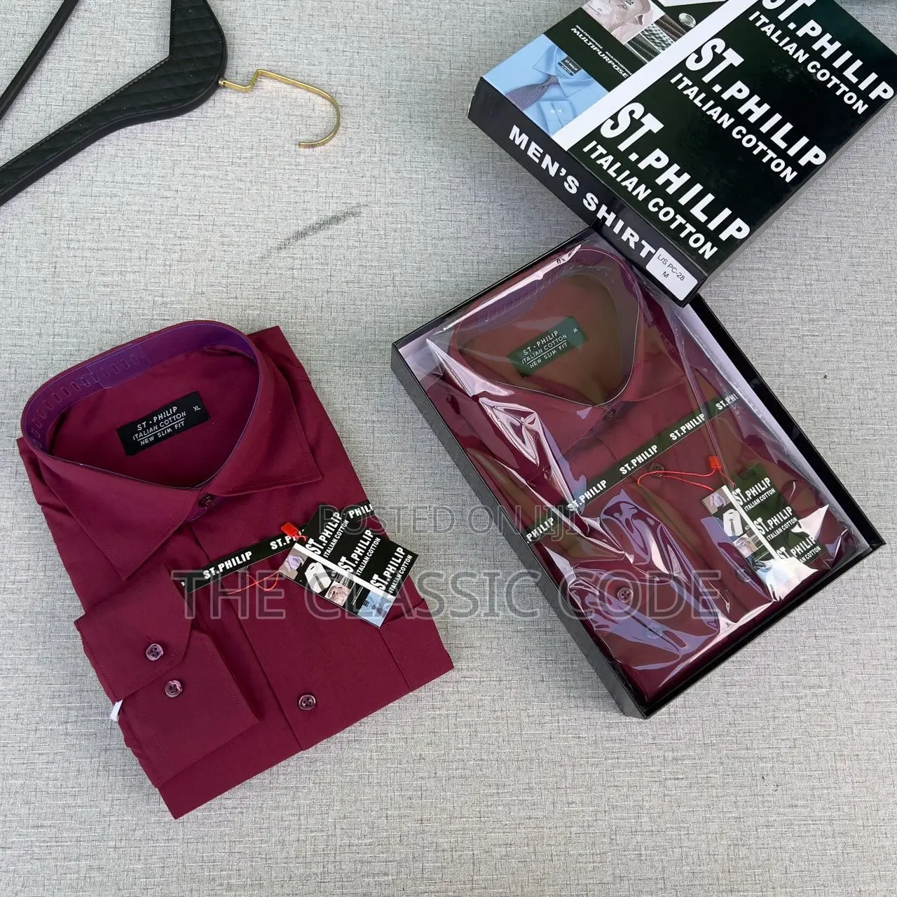 ! *In Stock Now* st.philip Plain Long Sleeved Shirts