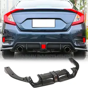 Honda Civic 2016 to 2021 3piece LED Diffuser With Back Lip