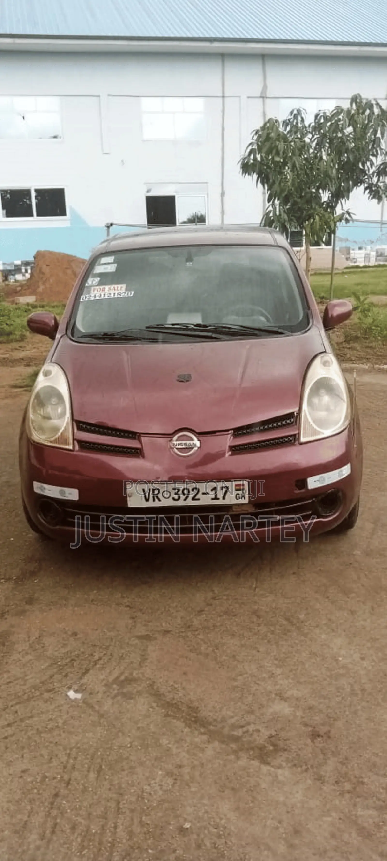 Nissan Note 1.4 Petrol 2006 Burgundy