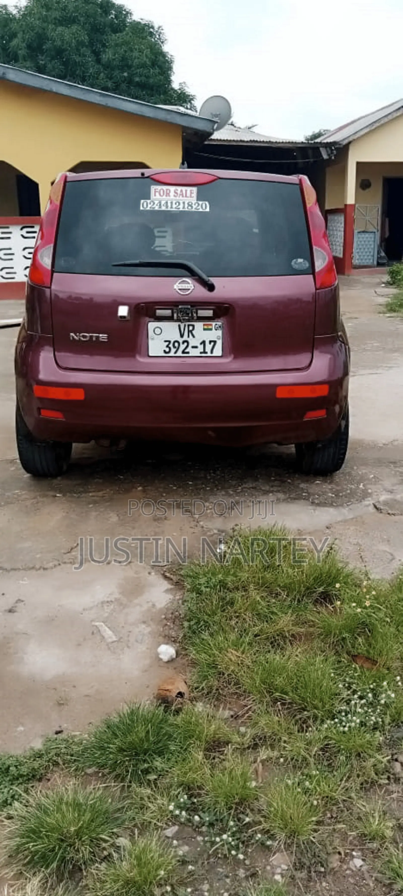 Nissan Note 1.4 Petrol 2006 Burgundy