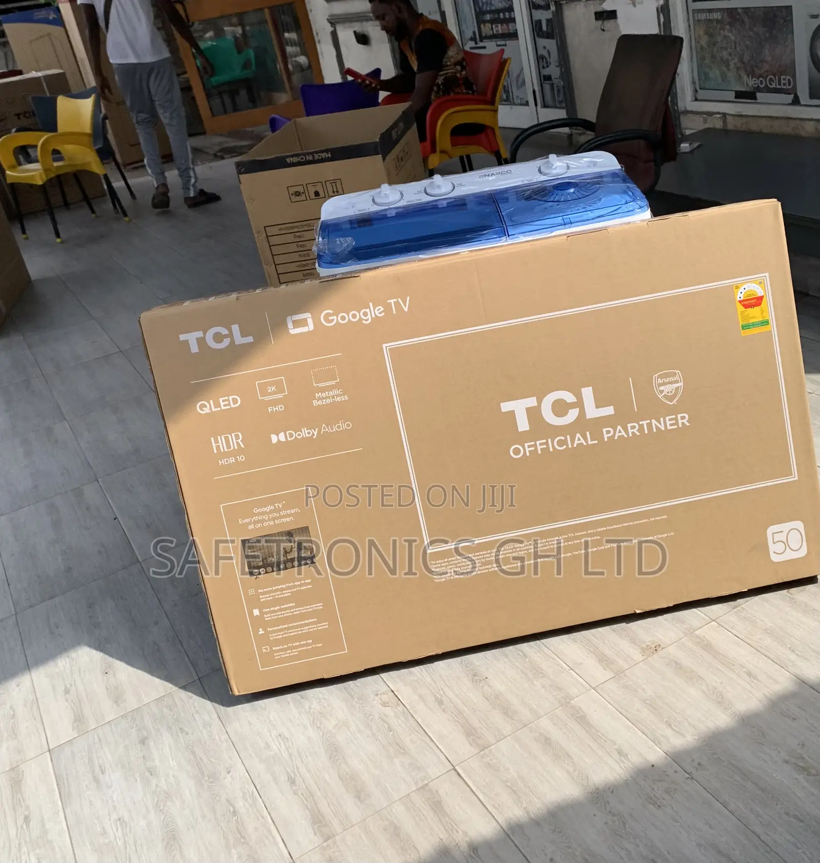 Top Class Sleek TCL 50" OLED Smart Google TV 50C645