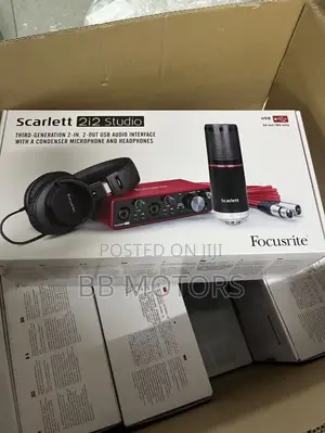 3rd Generation Focusrite Bundle