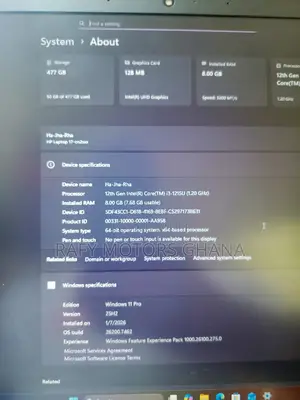 Laptop HP 17-3000 8GB Intel Core i3 SSD 500GB