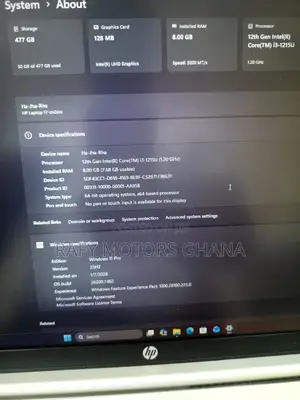 Laptop HP 17-3000 8GB Intel Core i3 SSD 500GB