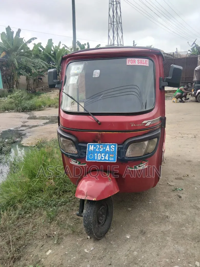 TVS King Deluxe Plus iTouch Start 2025 Red