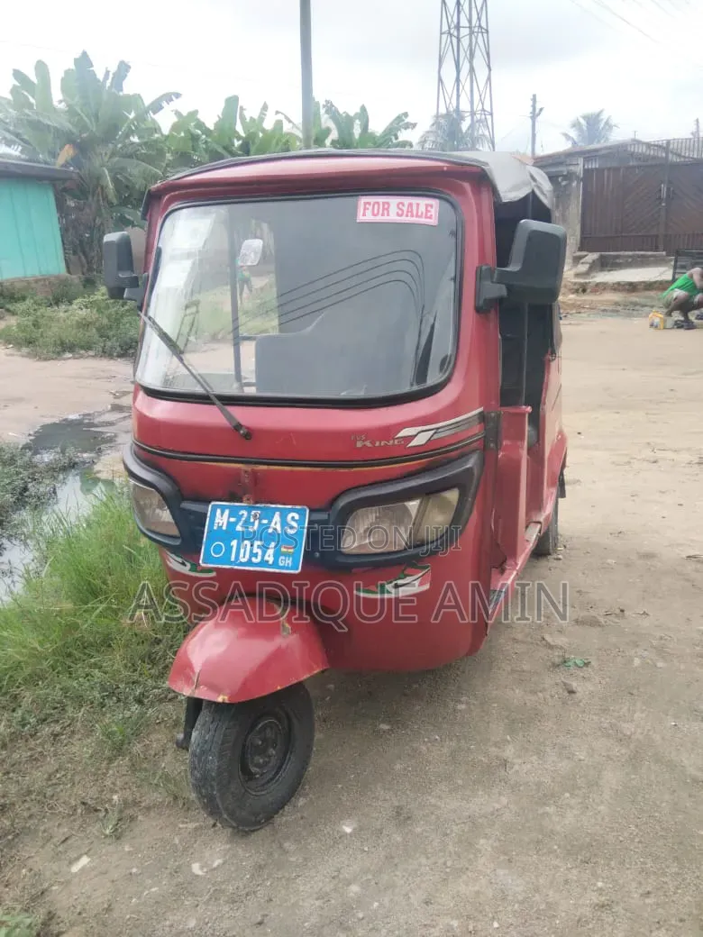 TVS King Deluxe Plus iTouch Start 2025 Red