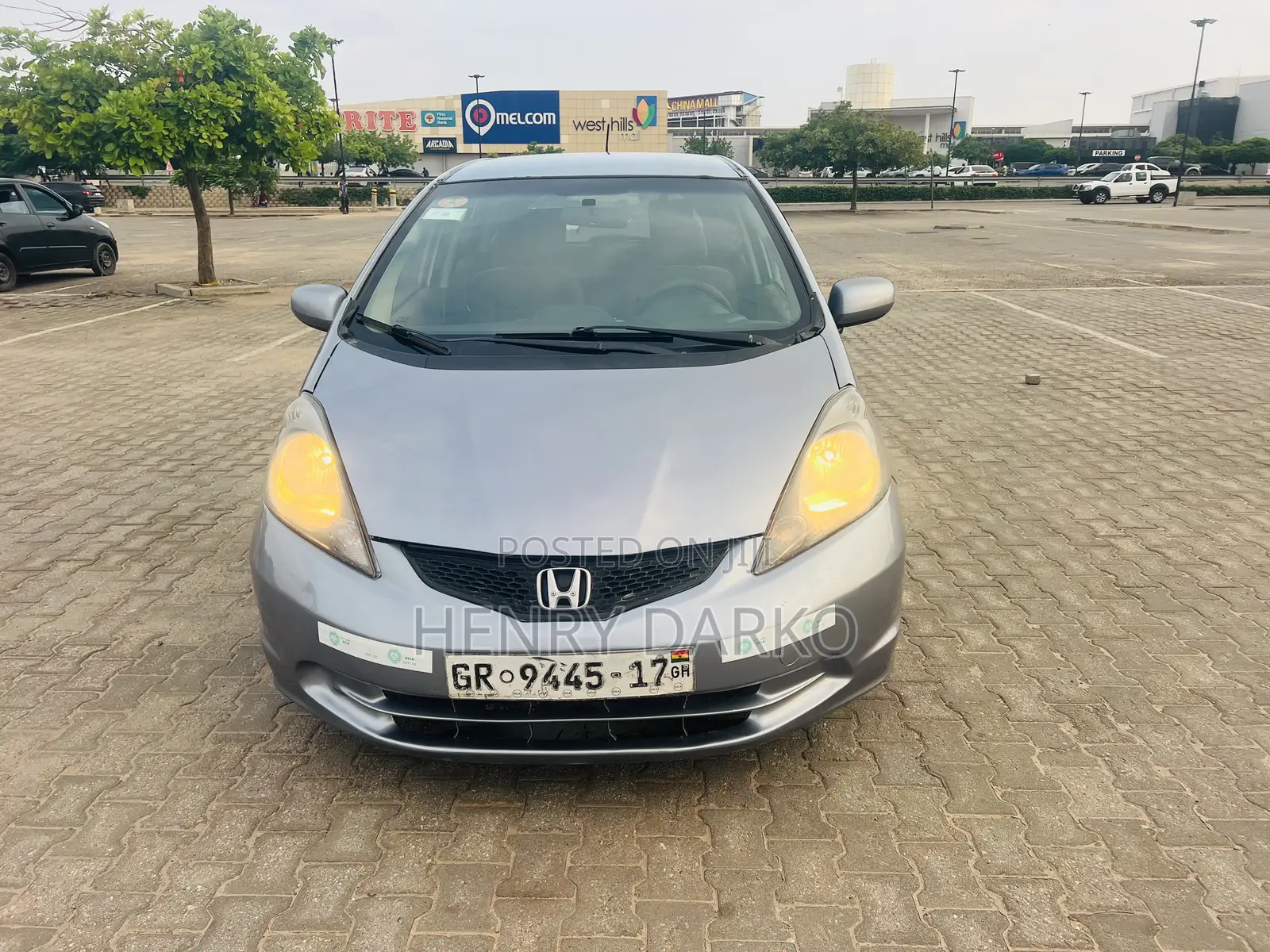 Honda Fit 2012 Gray