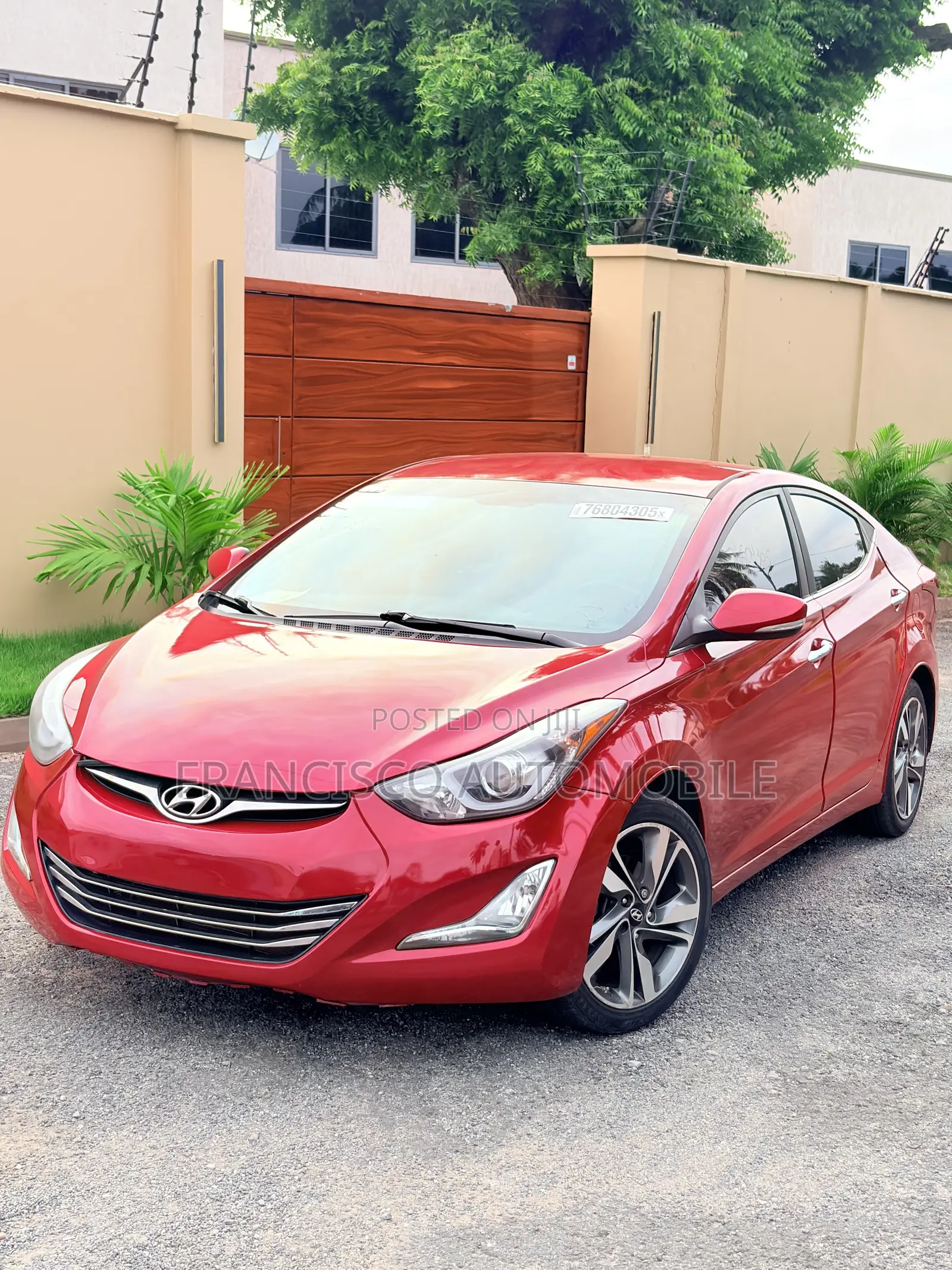 Hyundai Elantra Limited 4dr Sedan (1.8L 4cyl 6A) 2015 Red