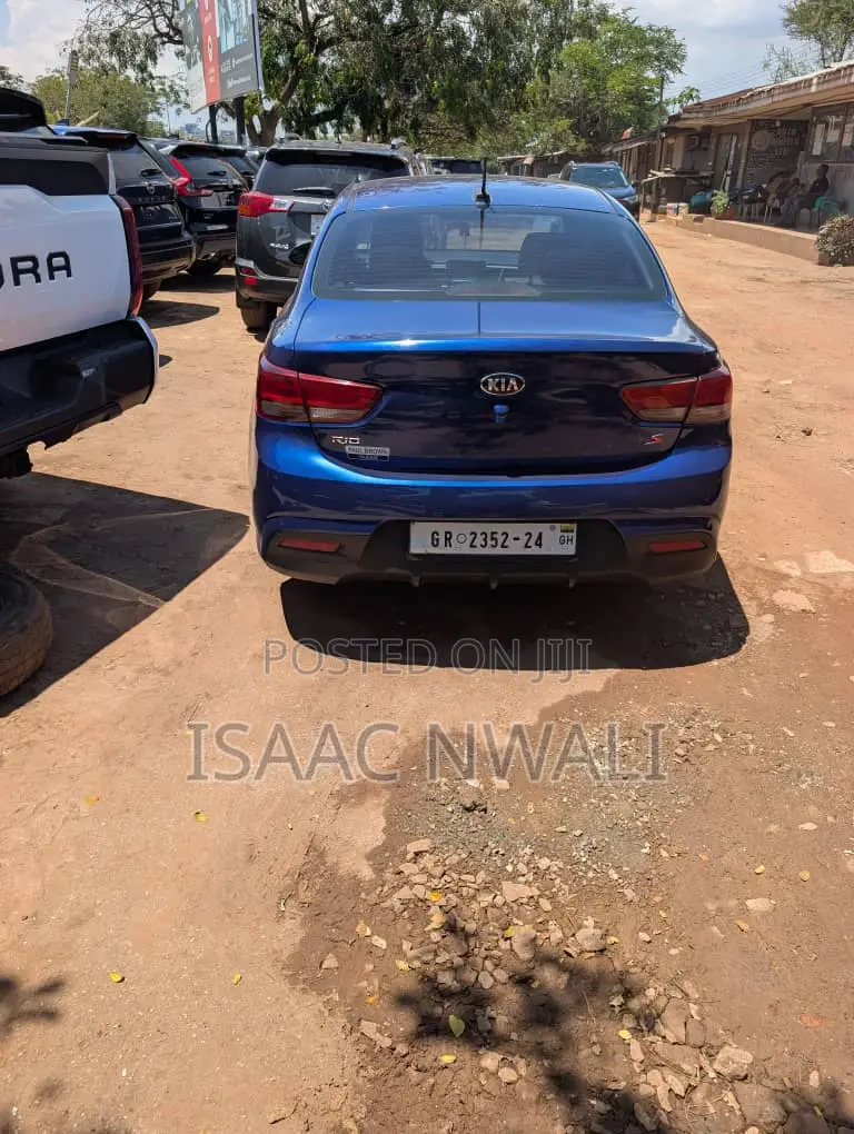 Kia Rio S Sedan 2019 Blue