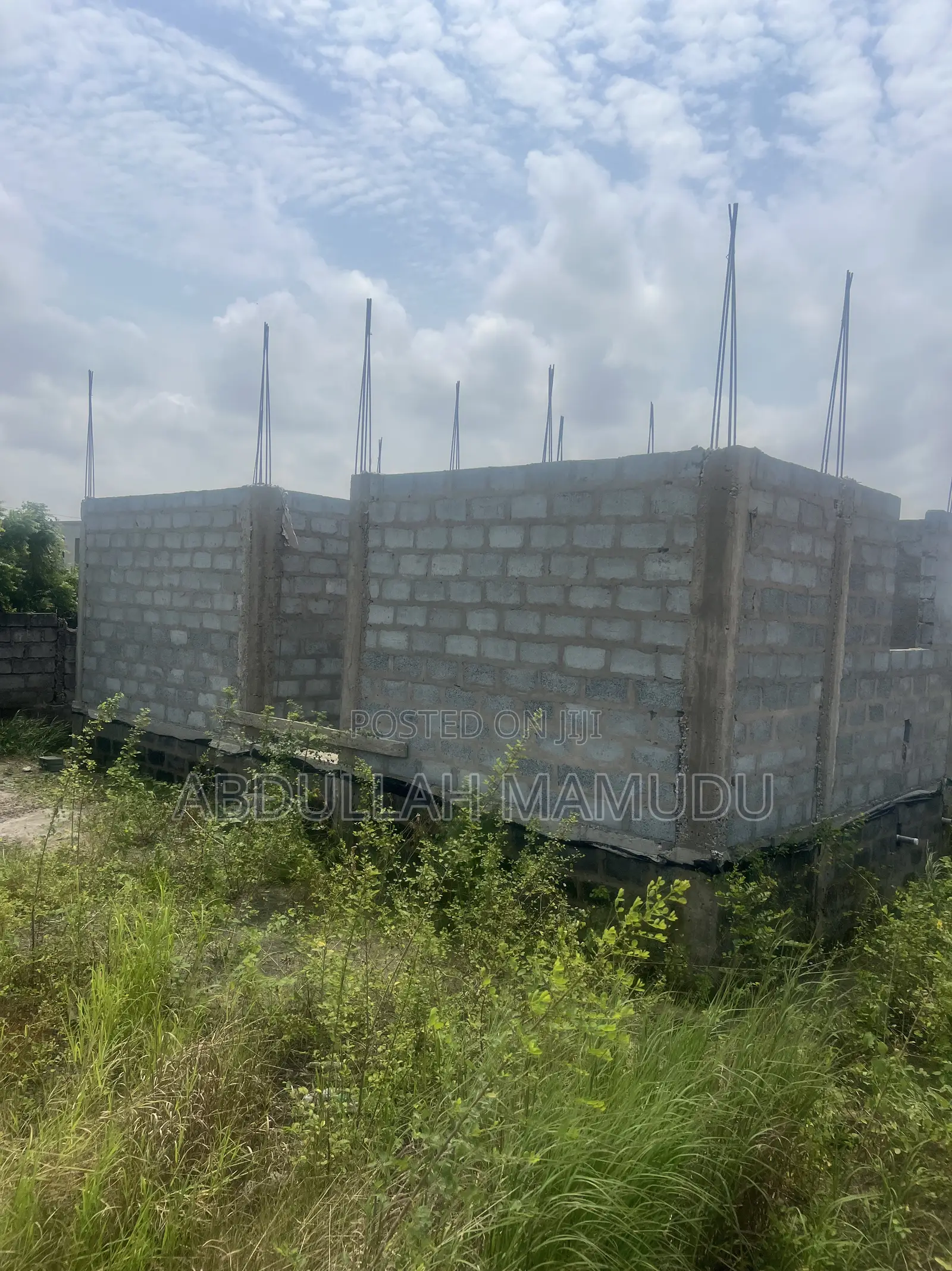 Uncompleted House for Sale at Tema Community 25 Close to the Devtraco