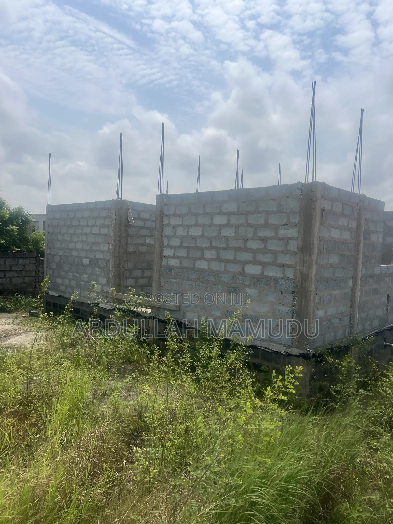 Uncompleted House for Sale at Tema Community 25 Close to the Devtraco