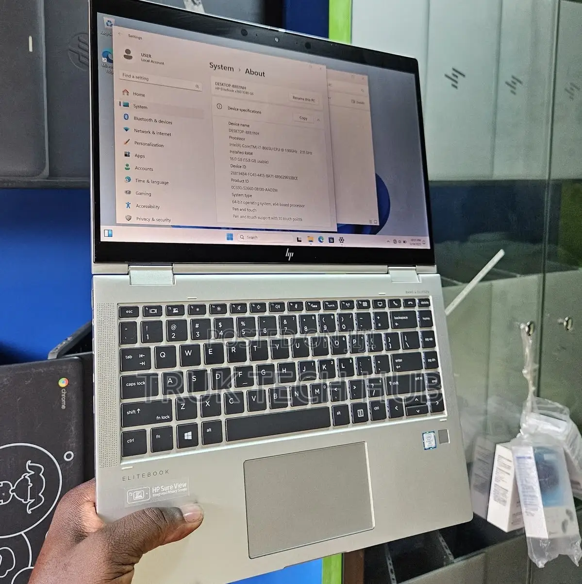 New Laptop HP EliteBook 1040 G6 32GB Intel Core i7 SSD 512GB