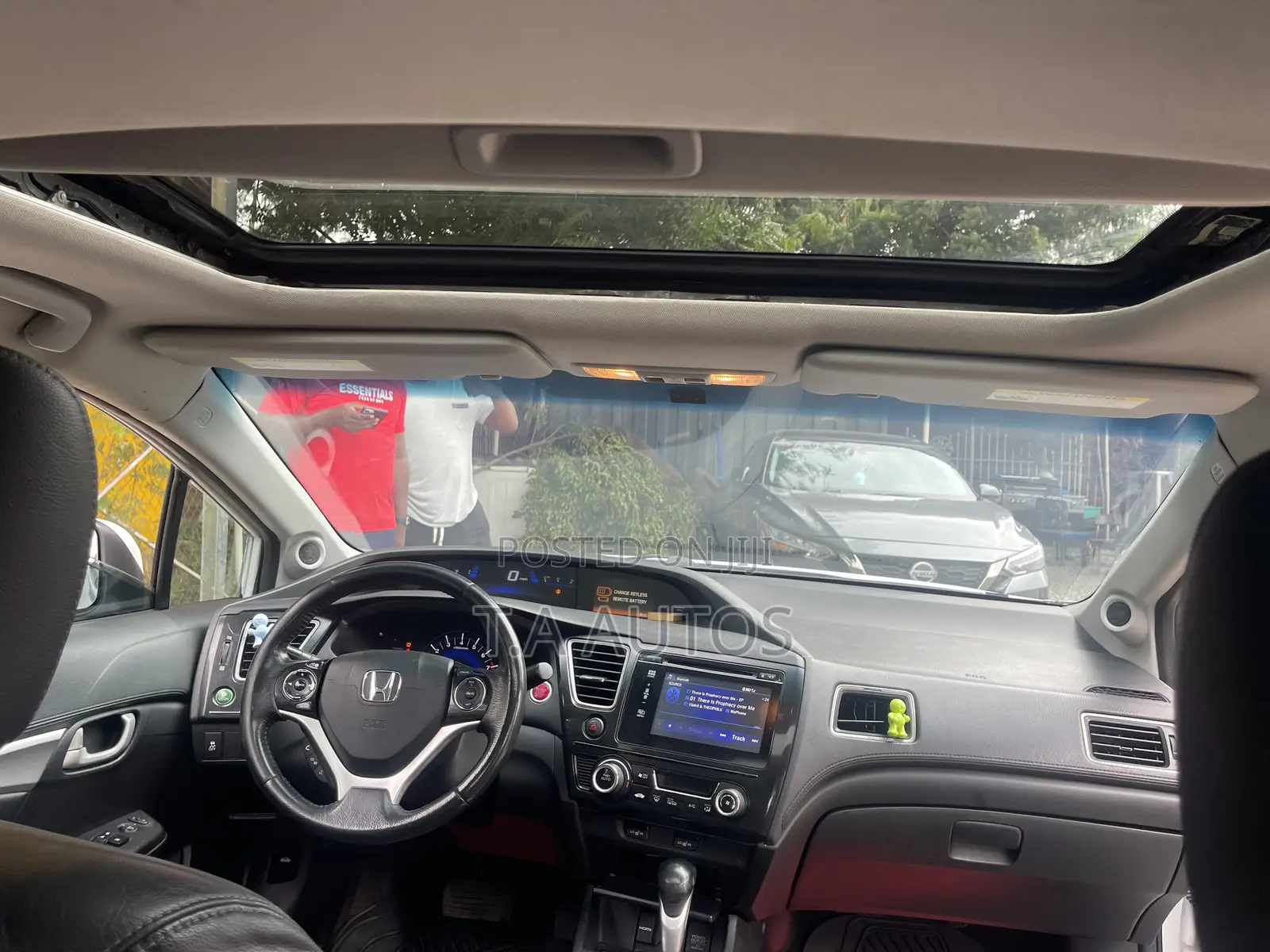 Honda Civic EX-L 4dr Sedan (1.8L 4cyl CVT) 2015 White