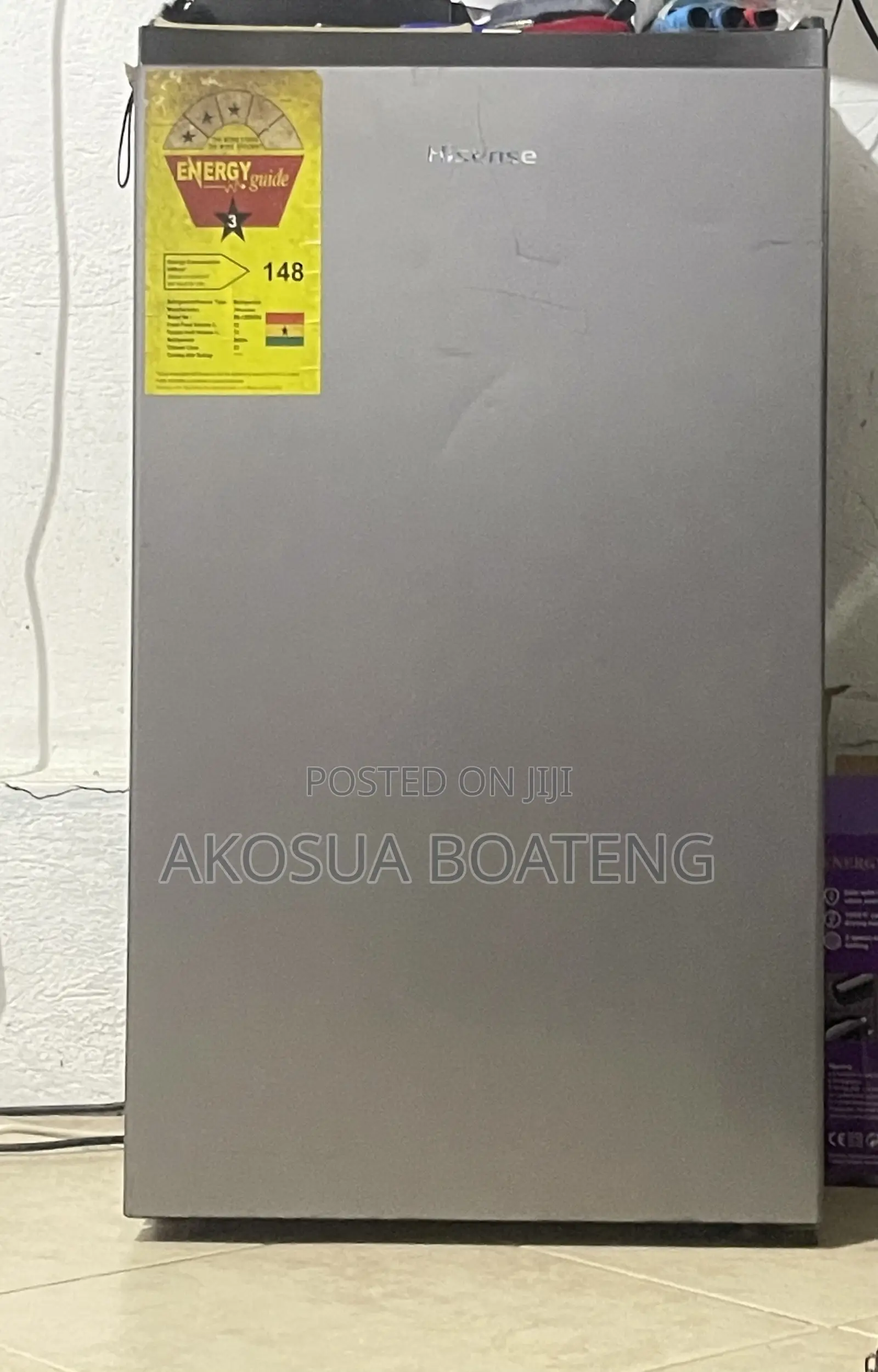 130L Hisense Table Top Refrigerator for Sale - KUMASI