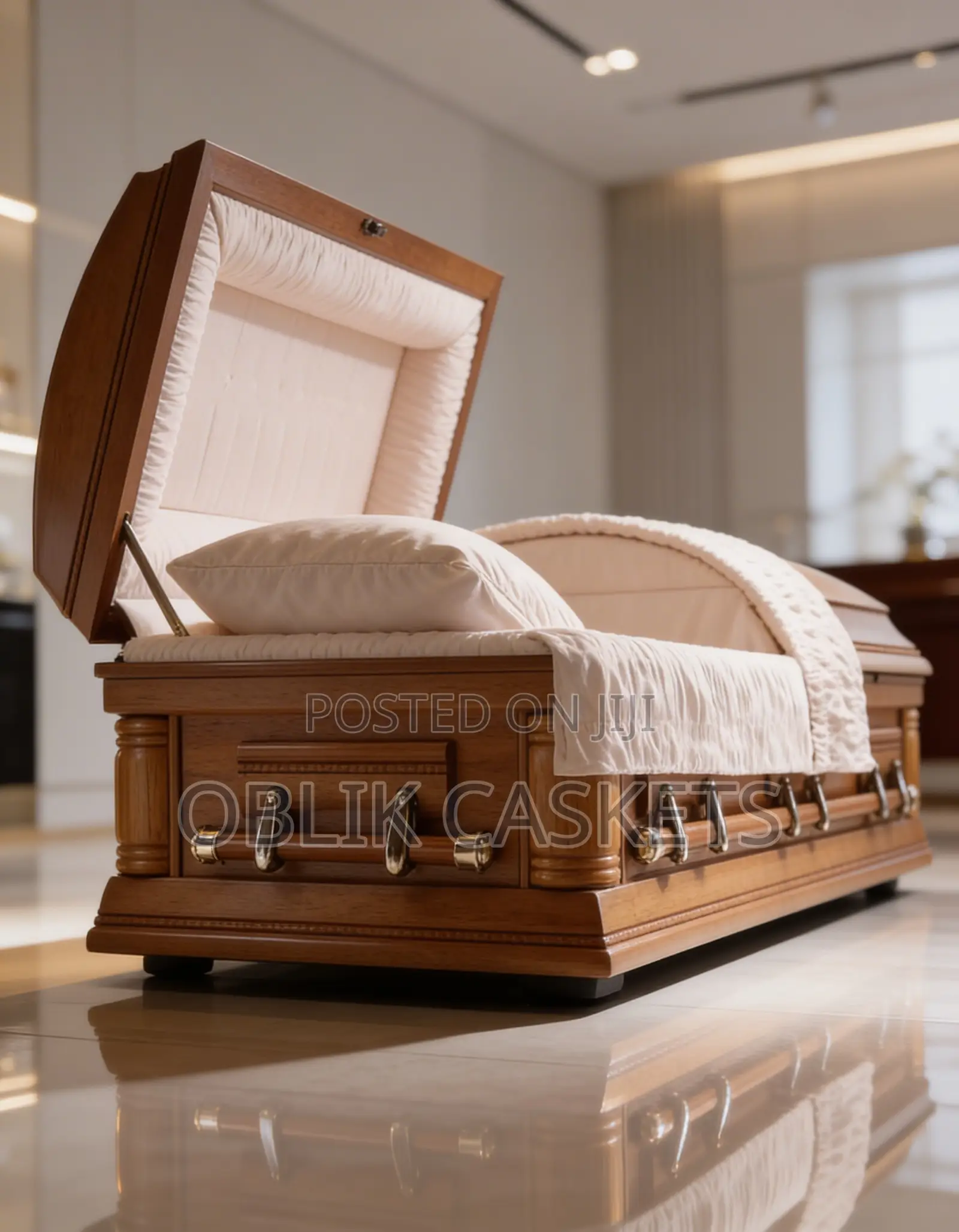 The New Hope Premium Wood Casket