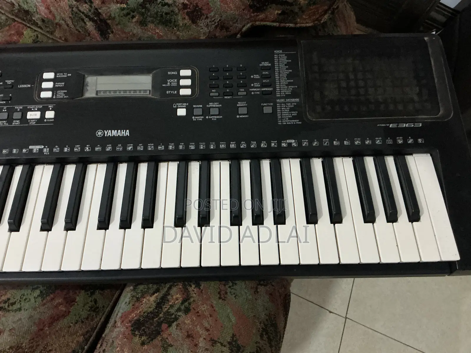 Affordable Yamaha PSR-E363 Available for Sale