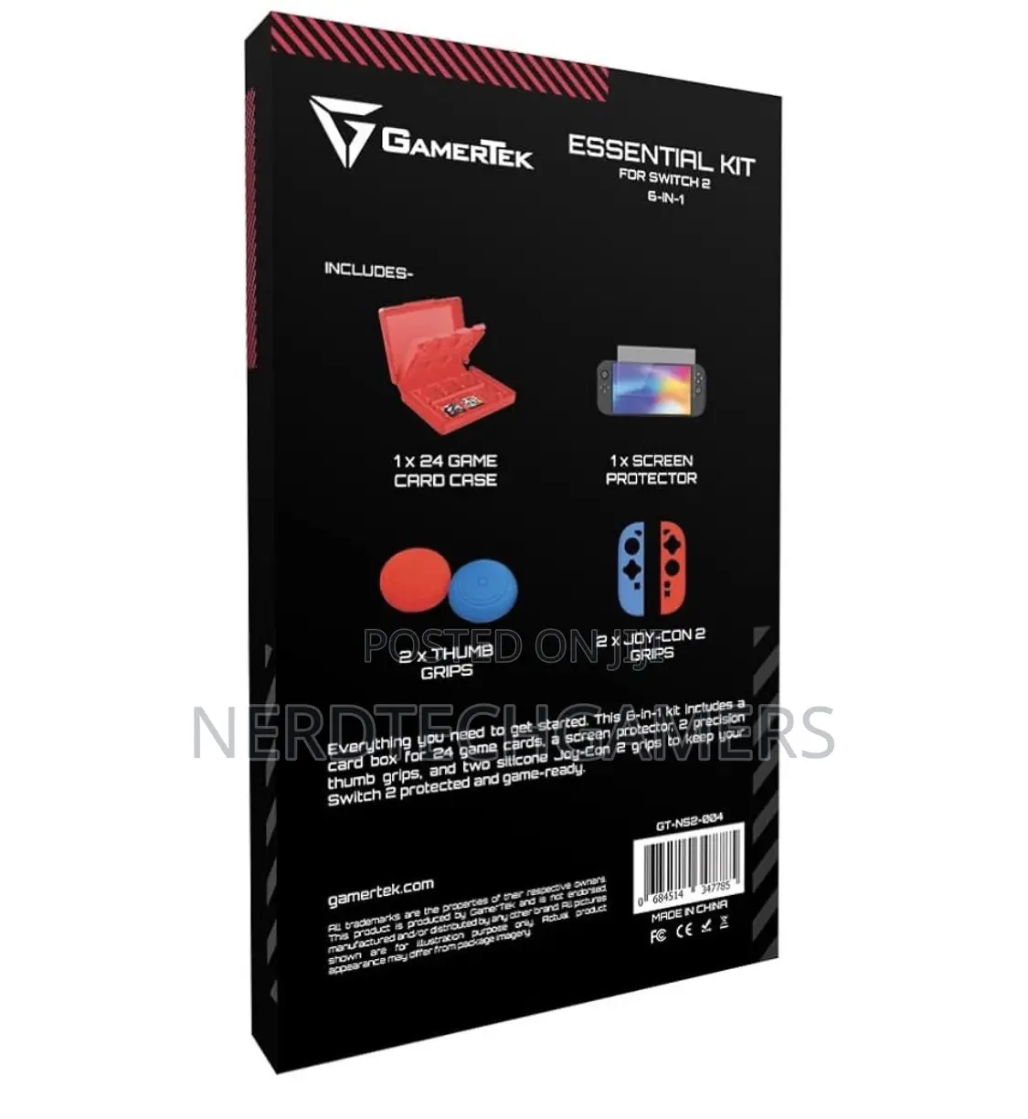 Gamertek Essential Kit for Switch 2