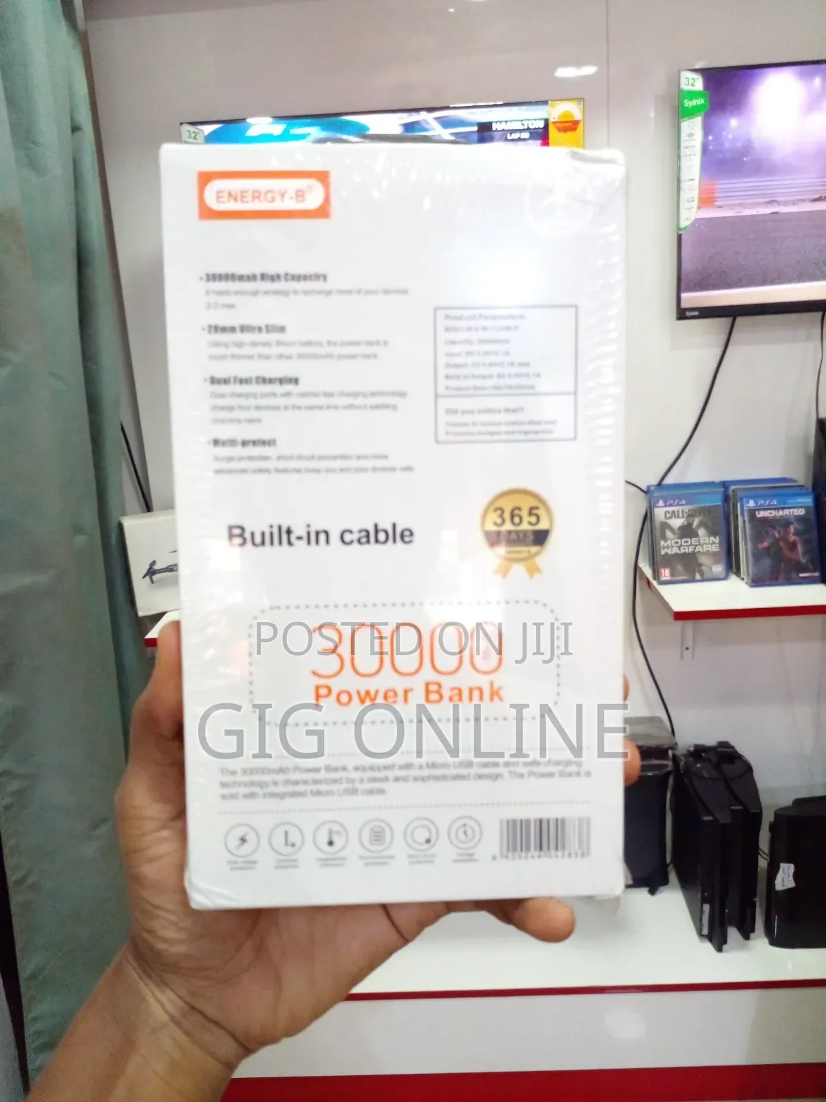 Energy B 4-in-1 Power Bank