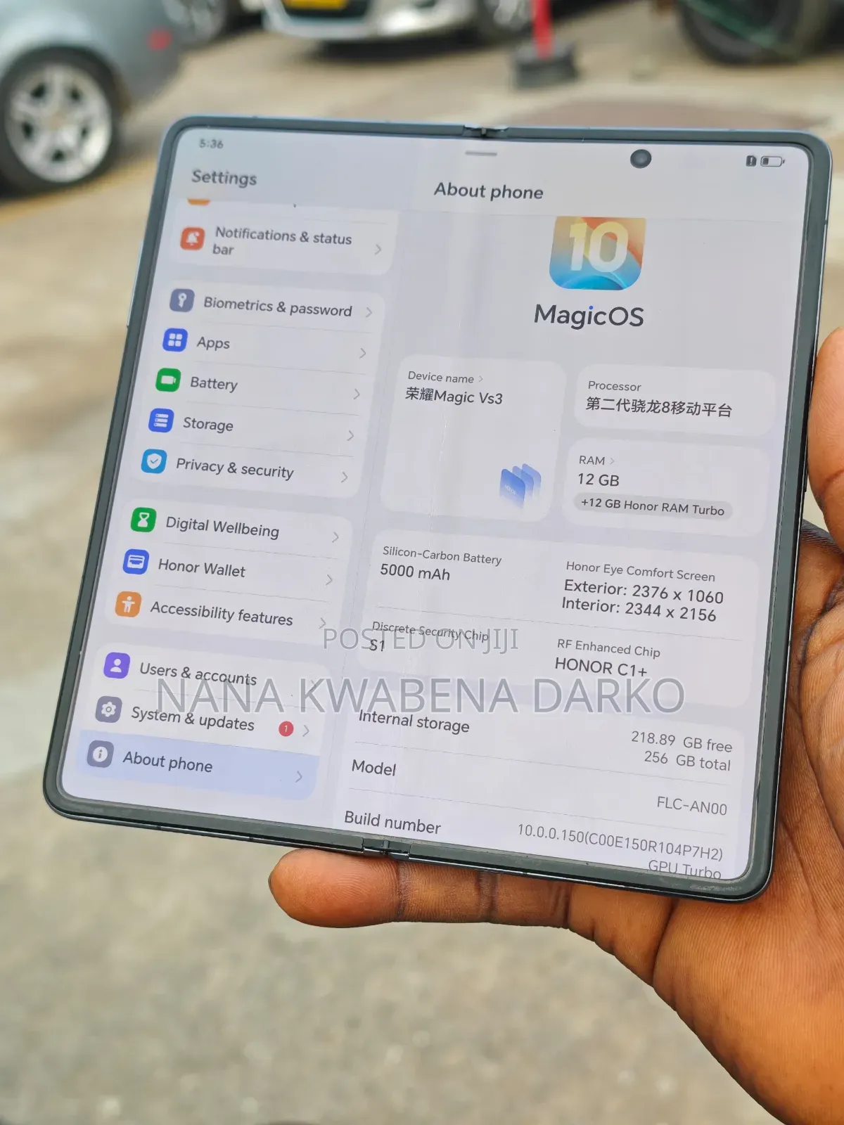 Honor Magic Vs 256 GB Green