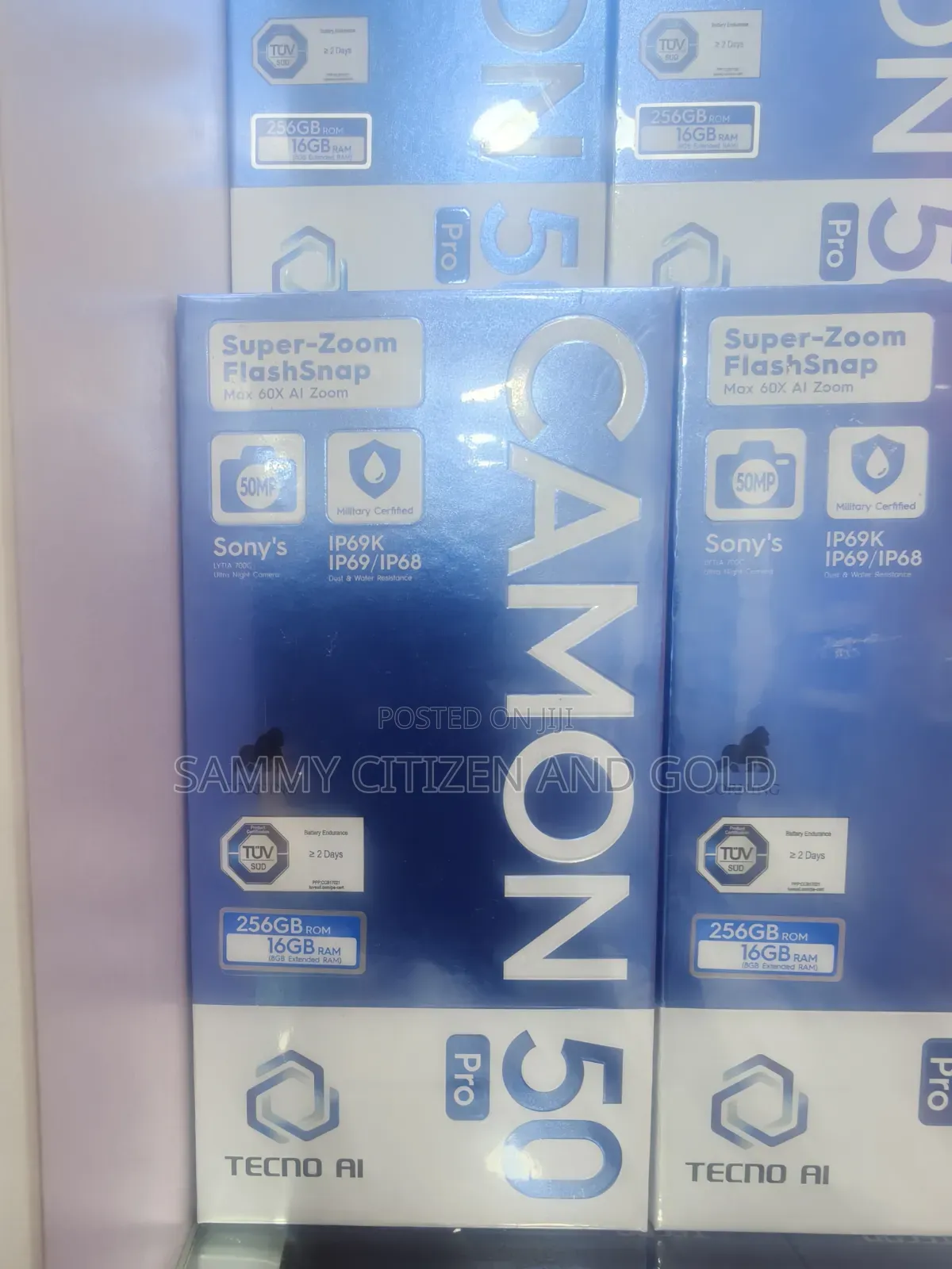 New Tecno Camon 50 Pro 256 GB