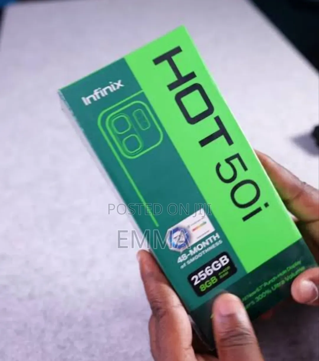 New Infinix Hot 50i 256 GB Gold