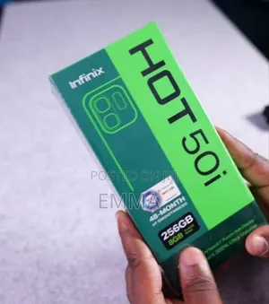 New Infinix Hot 50i 256 GB Gold
