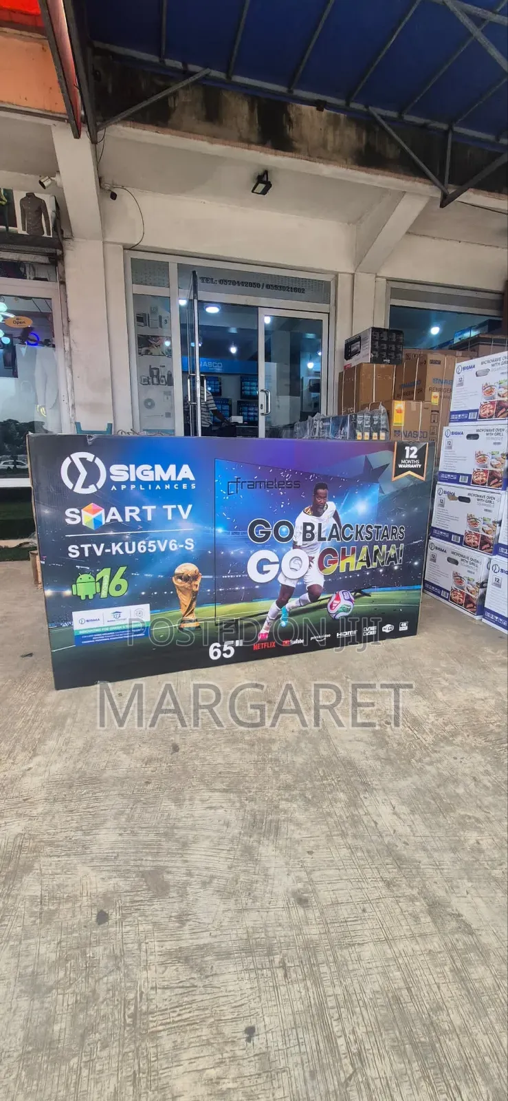 55 Inches Smart Uhd Sigma TV