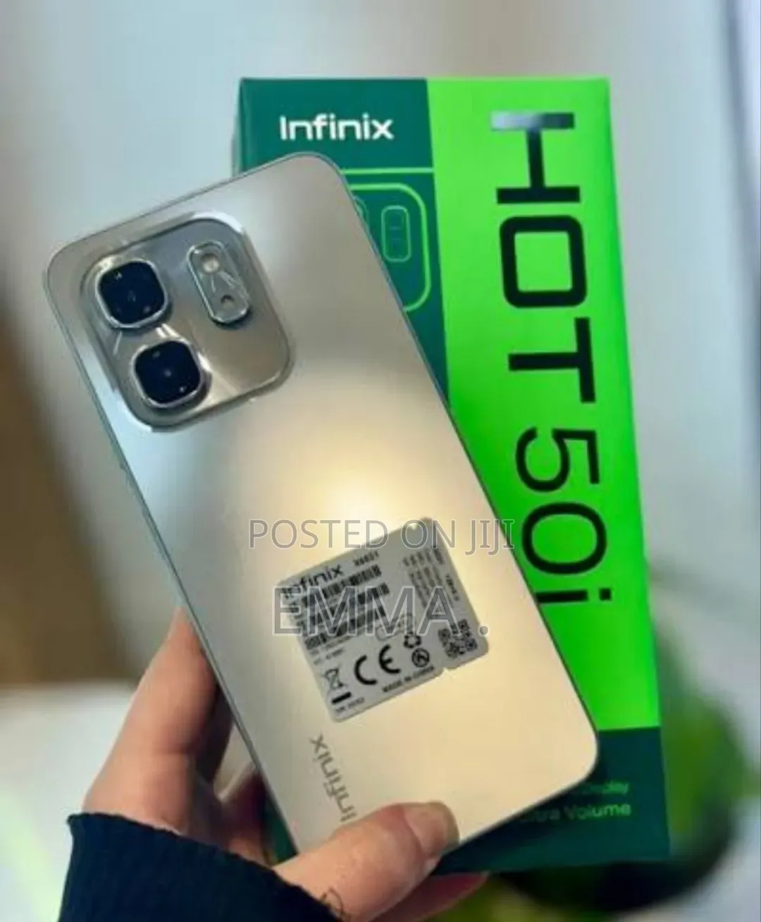 New Infinix Hot 50i 256 GB Gold