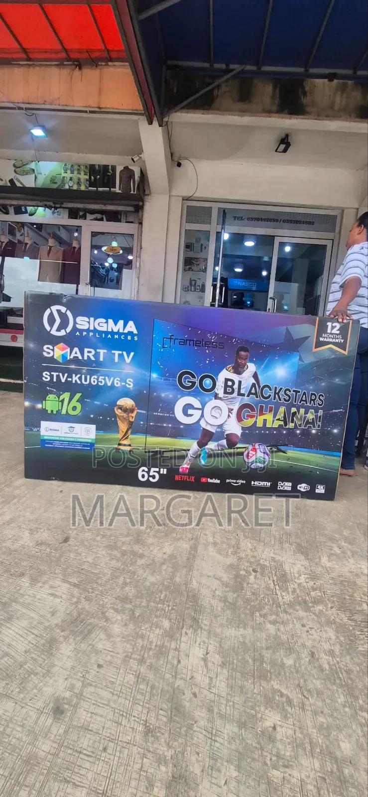 Full Uhd Smart Sigma 65 Inches TV