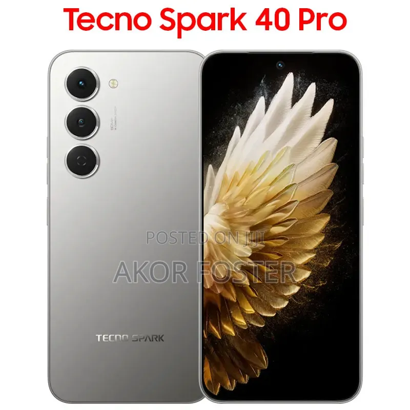 Tecno Spark 40 Pro 128 GB Silver