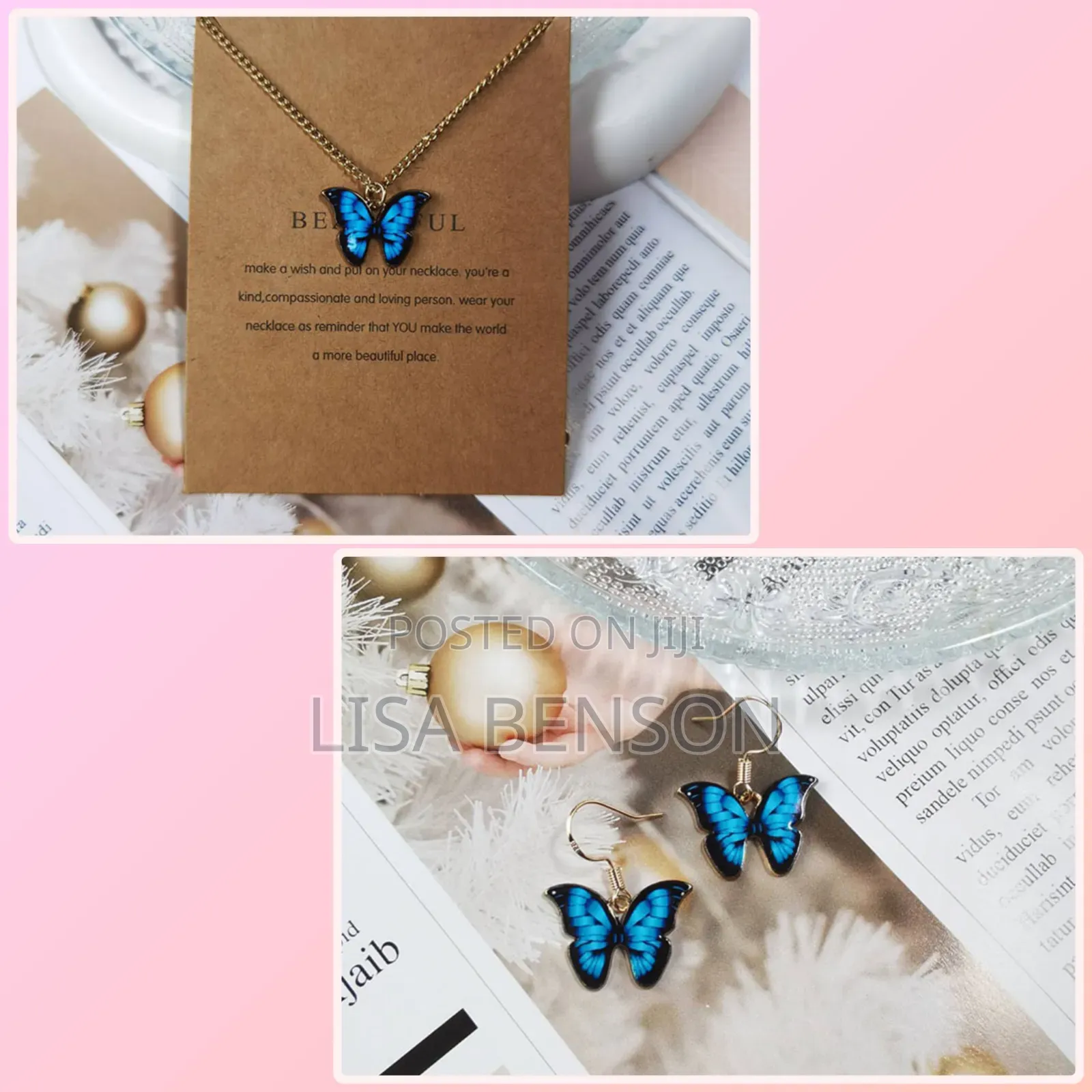 Beautiful Necklace With Earrings