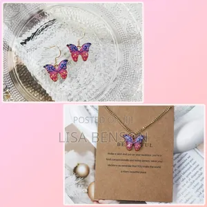 Beautiful Necklace With Earrings