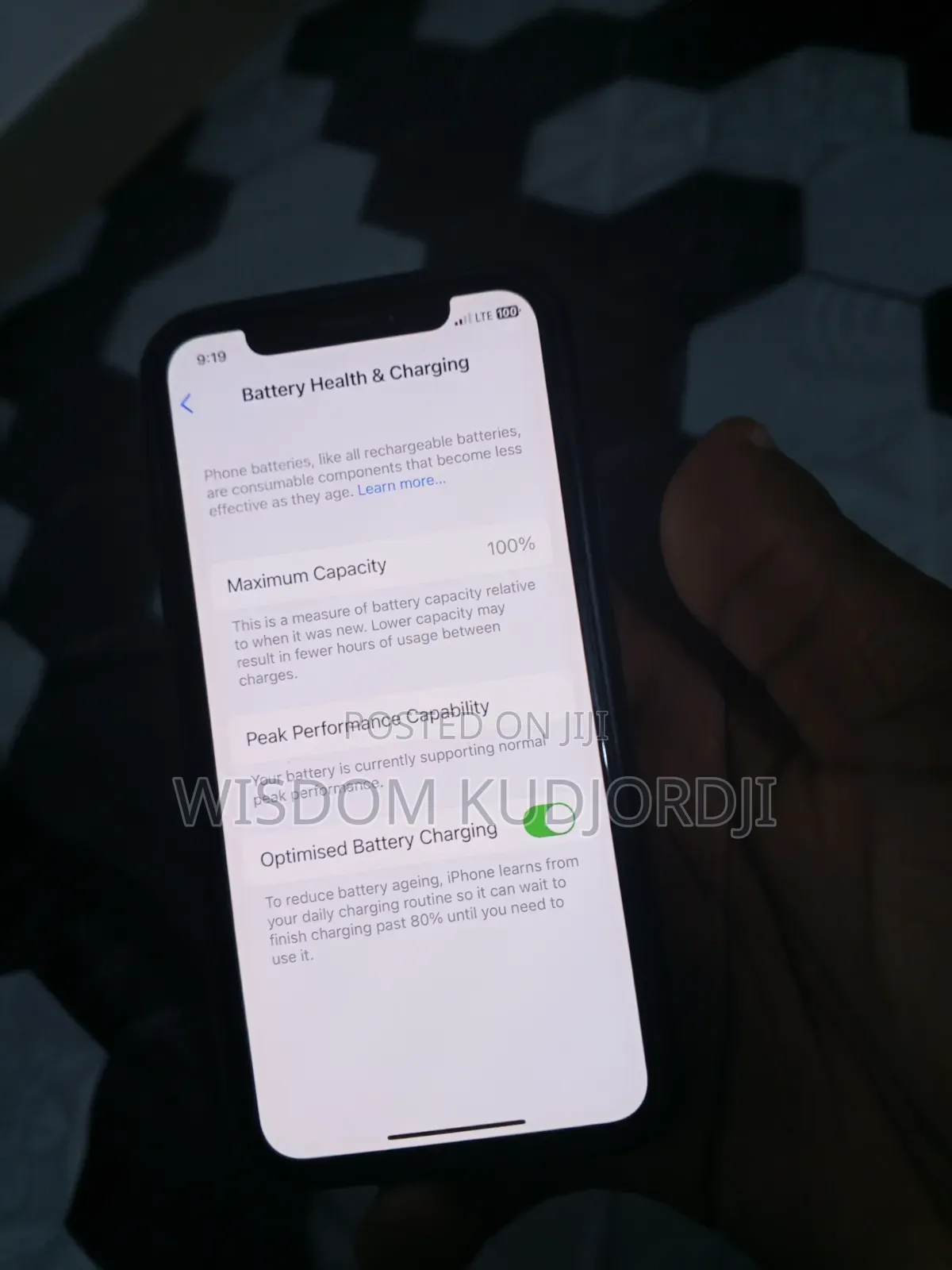 Apple iPhone X 64 GB Black