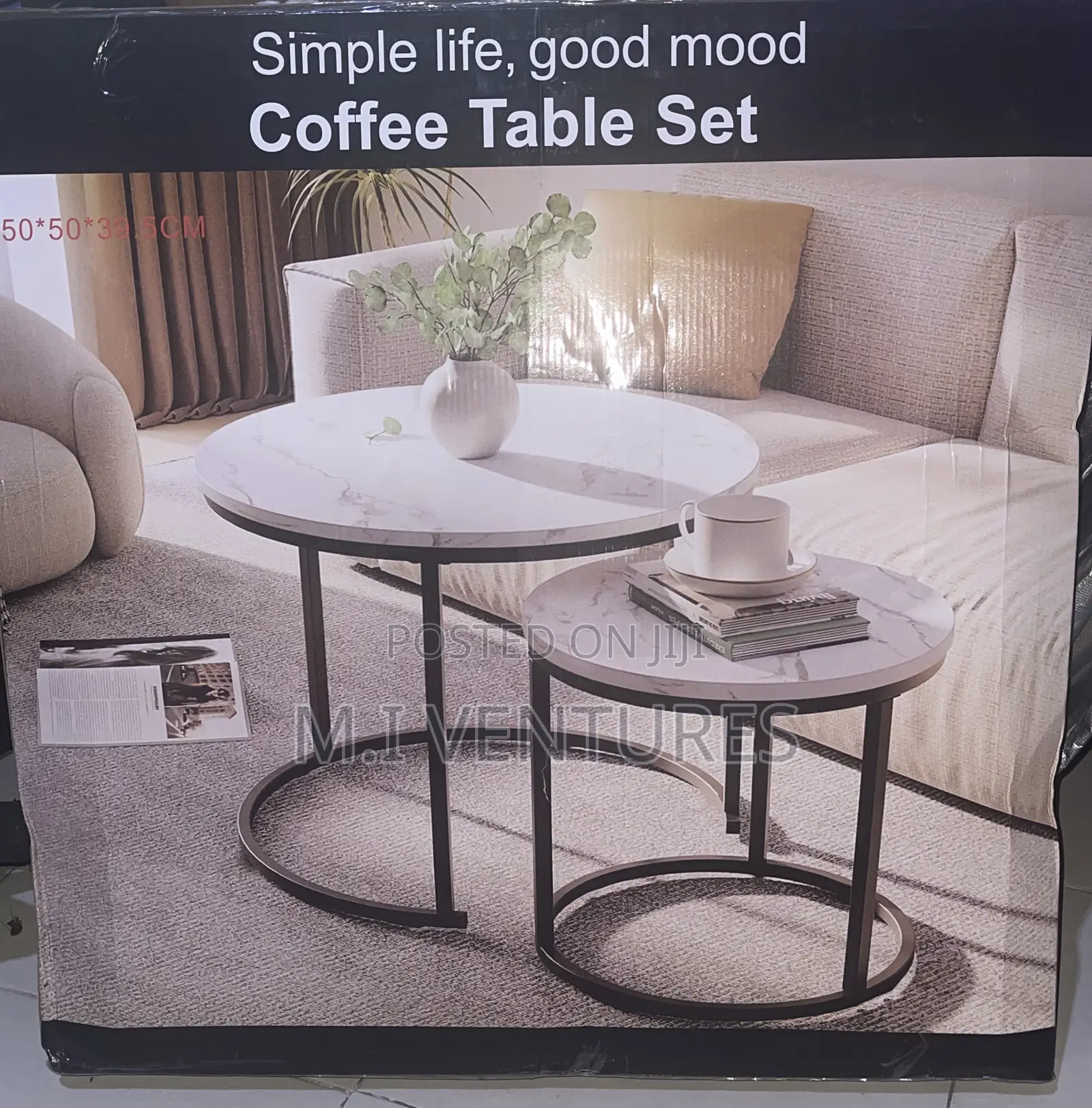 2in1Center Coffee Table Set