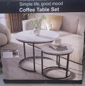 2in1Center Coffee Table Set