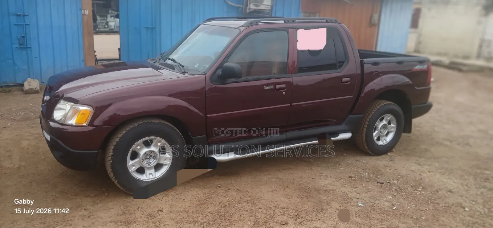 Ford Explorer Sport Track Automatic 2003 Red