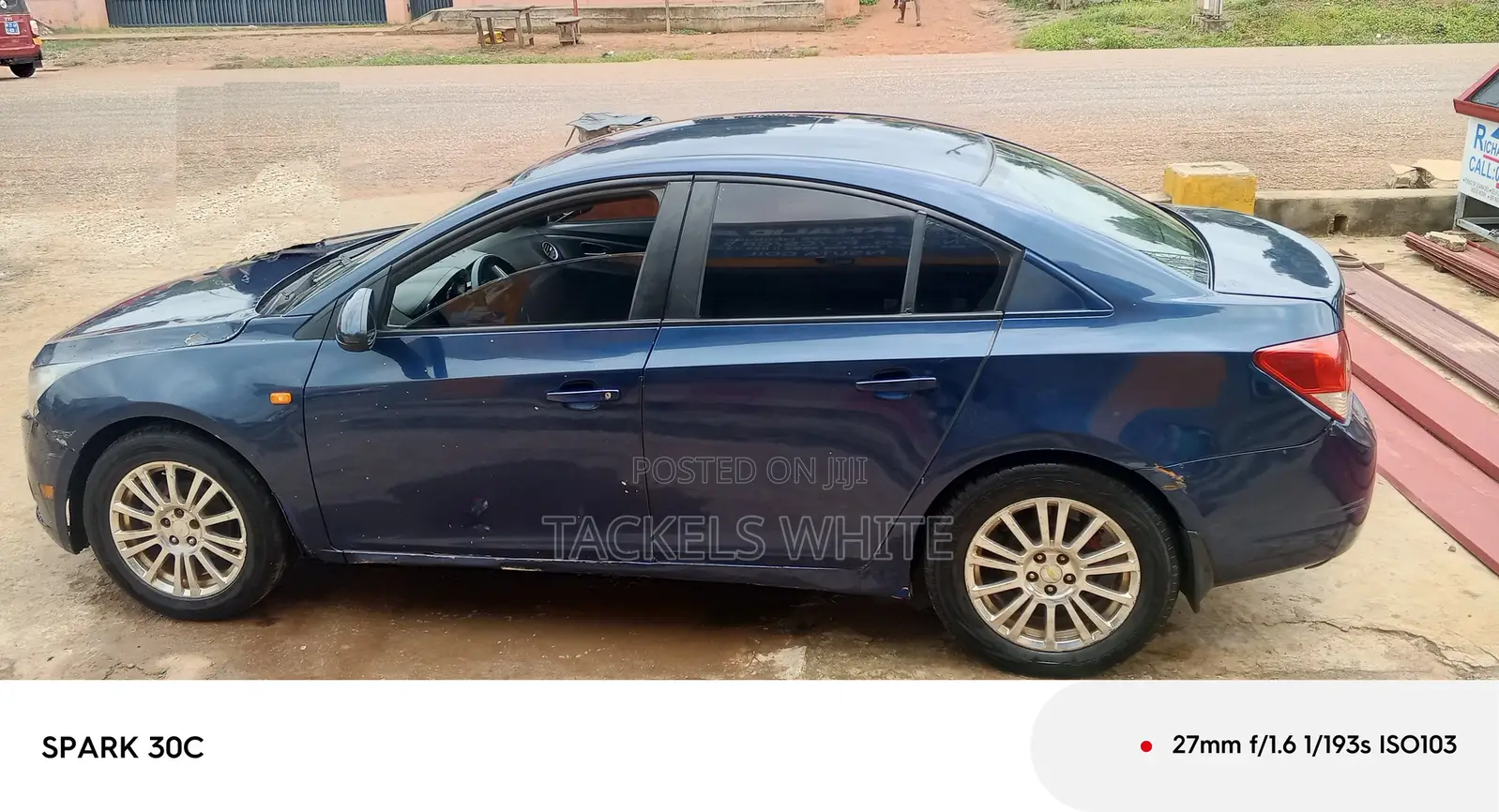 Chevrolet Cruze 2012 Blue