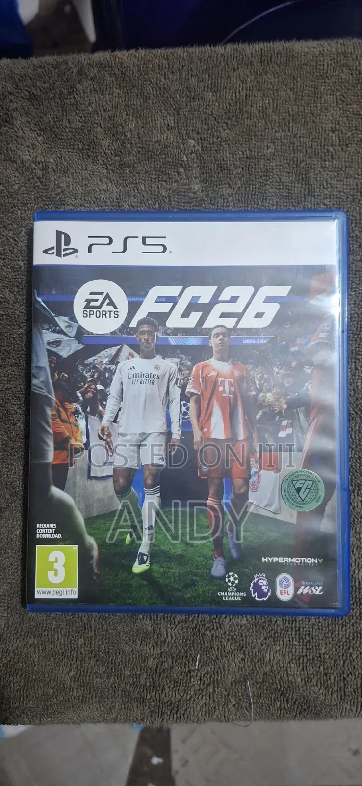 Brand New Ps5 Fc26 Cd