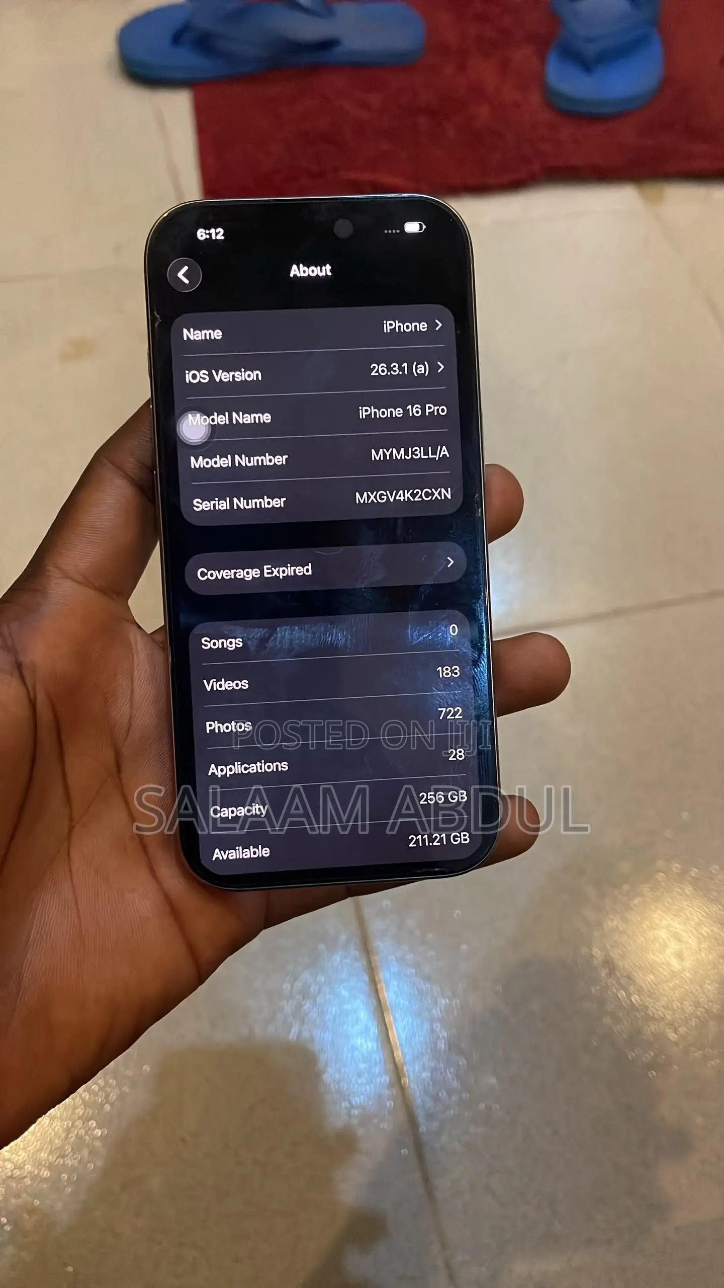 Apple iPhone 16 Pro 256 GB Gold