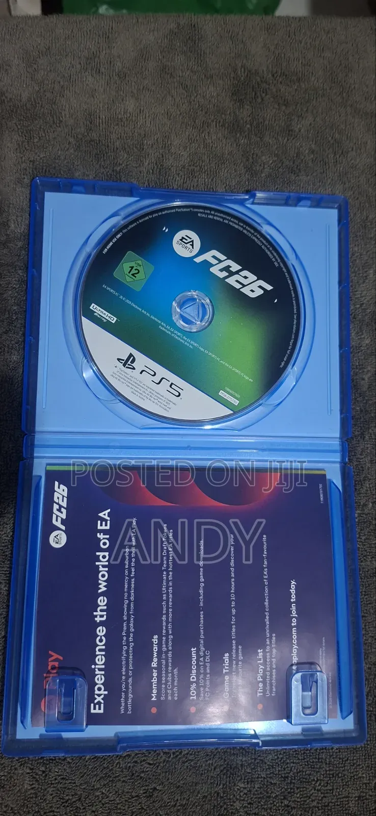 Brand New Ps5 Fc26 Cd