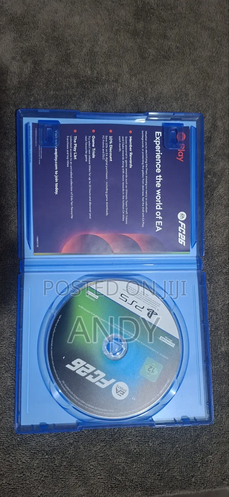 Brand New Ps5 Fc26 Cd