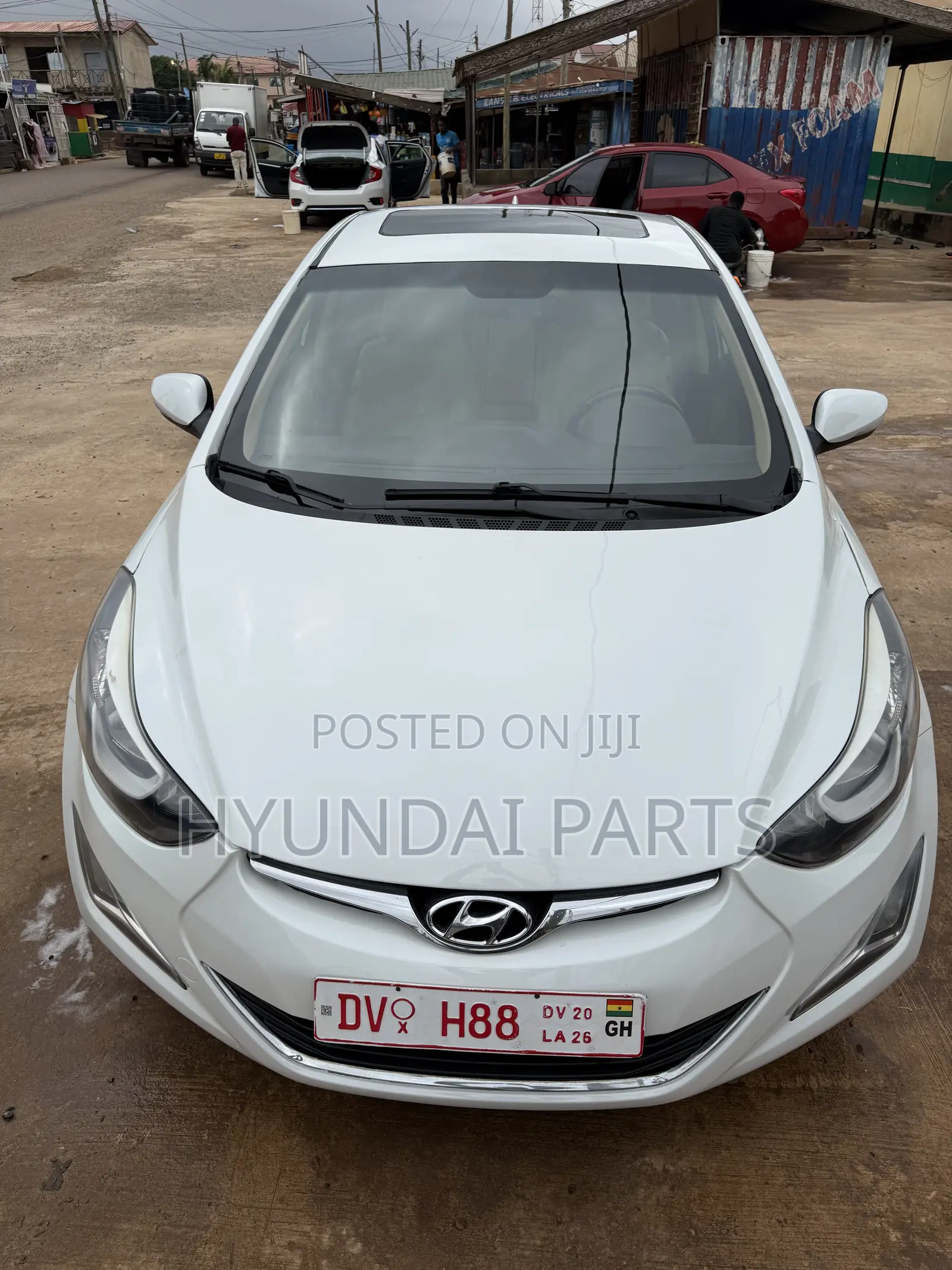 Hyundai Elantra Limited 2012 White