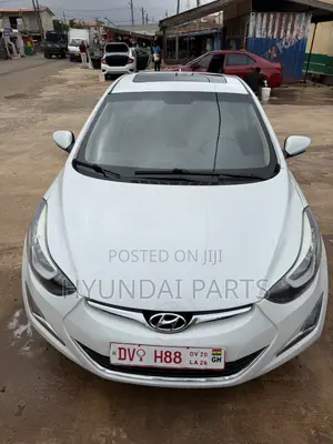 Hyundai Elantra Limited 2012 White